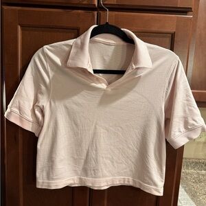 Lululemon cropped polo size 4